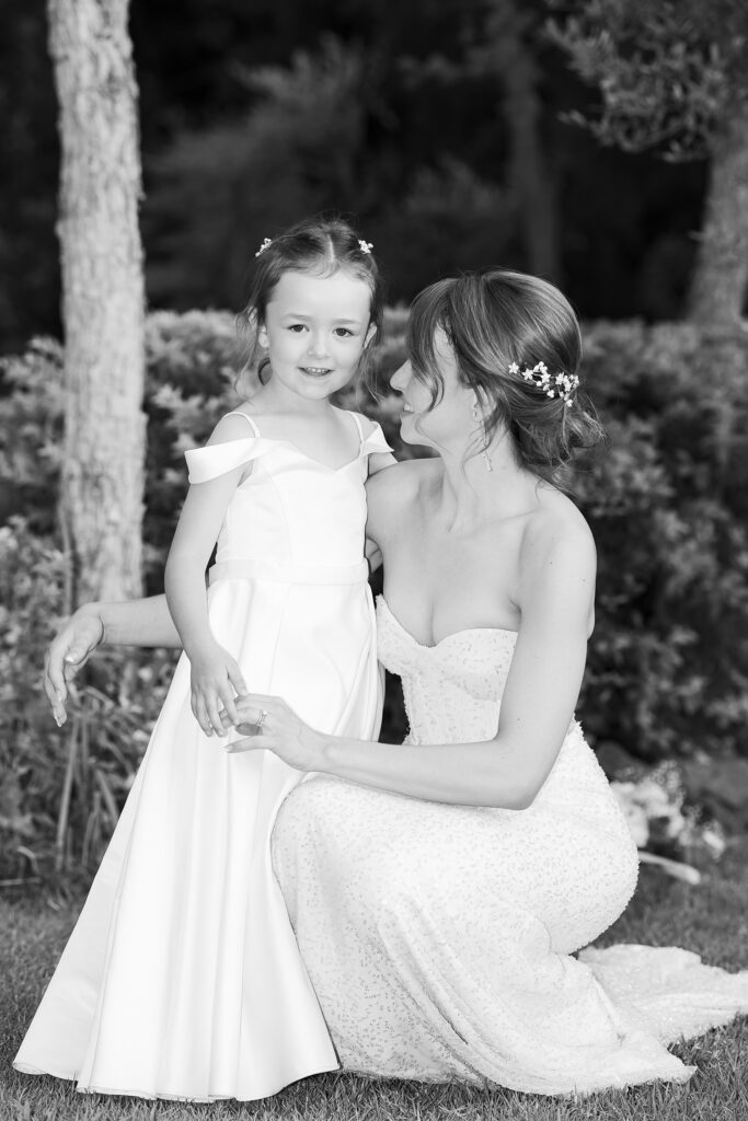Candid wedding moment black and white by Kevin Mark Pass Photography, bridal makeup by Storm Pass