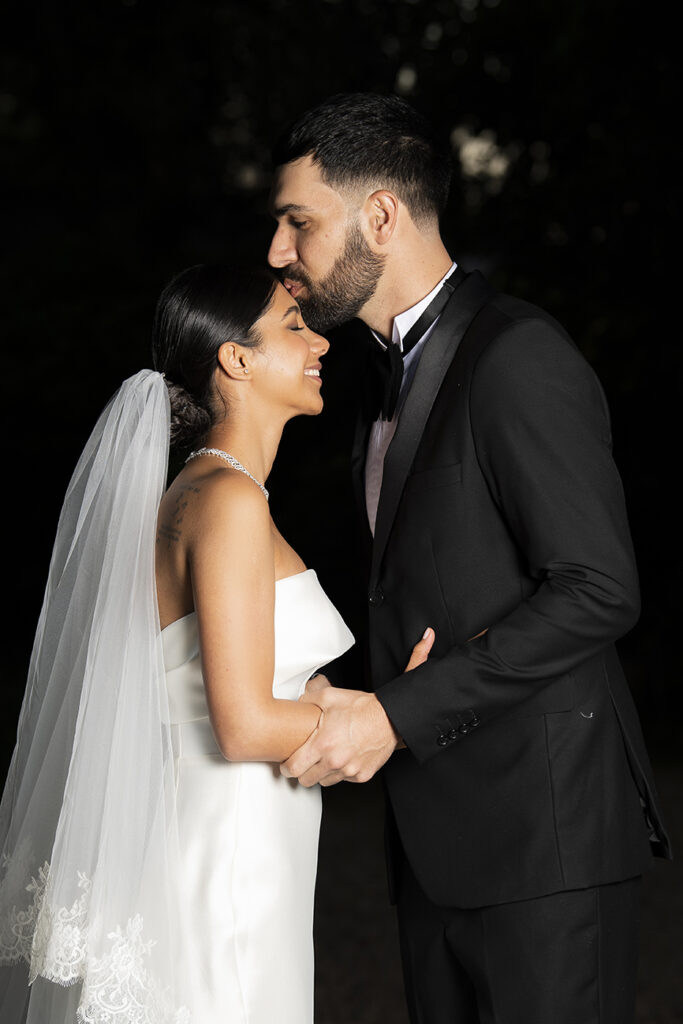 Bride and groom portraits for a wedding shot by Kevin Mark Pass Photography