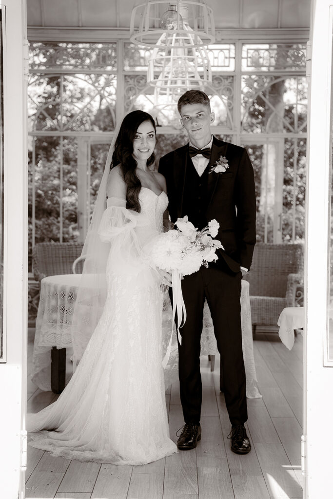 Timeless black and white wedding photography by Kevin Mark Pass, bridal makeup by Storm Pass Makeup. Buitengeluk, Johannesburg, Gauteng.